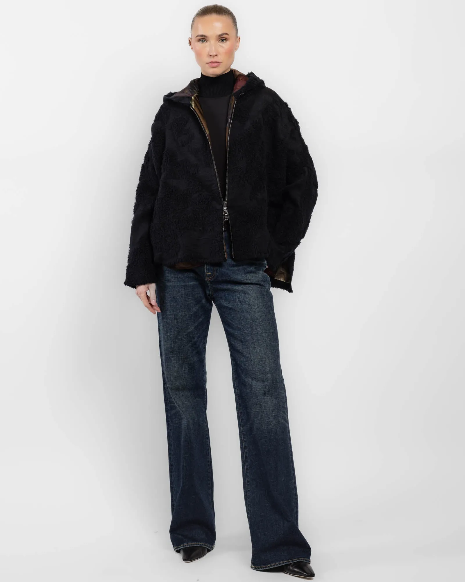 Bar Short Hoodie Coat sold by TNT Fashion product image thumbnail 2