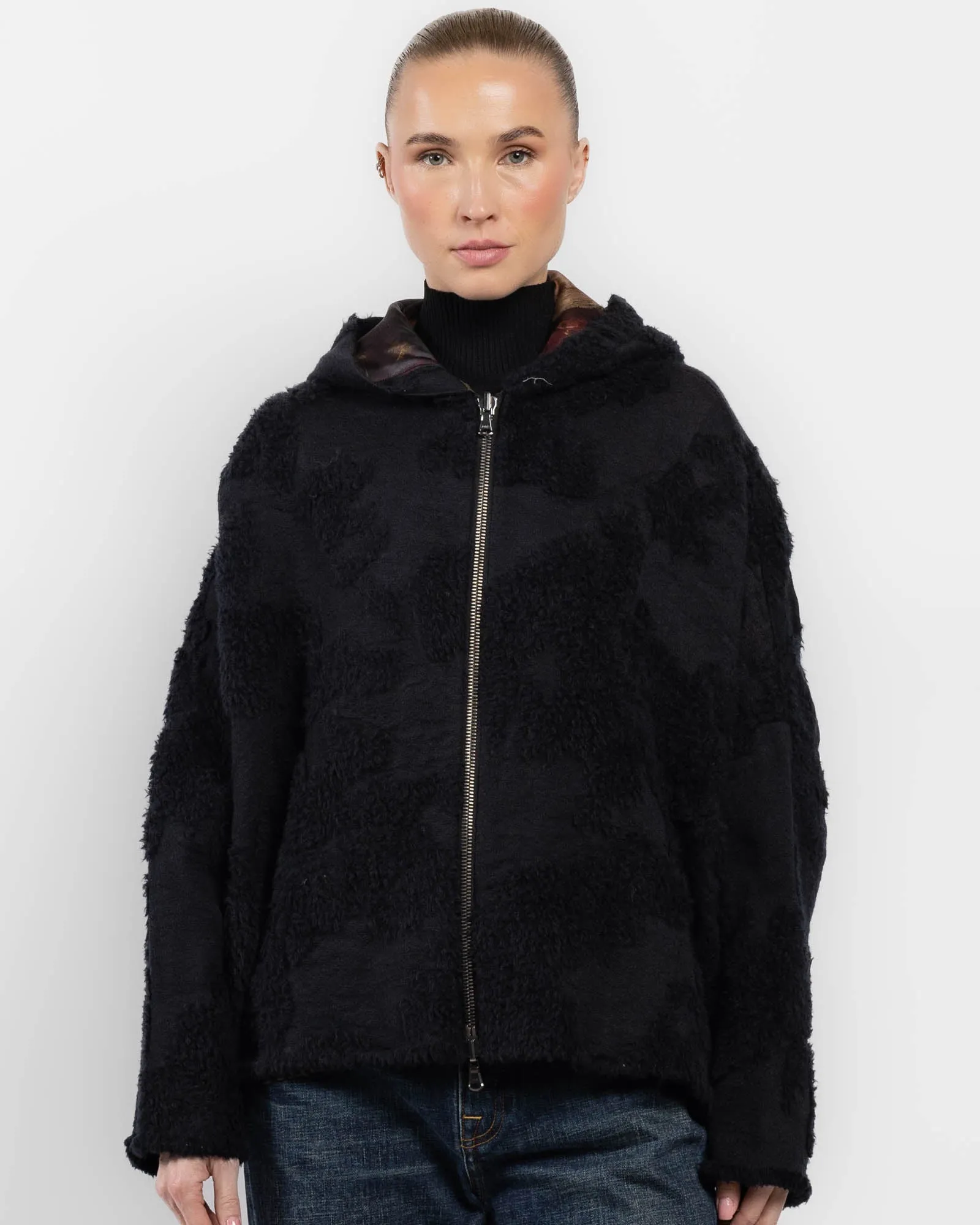 Bar Short Hoodie Coat sold by TNT Fashion