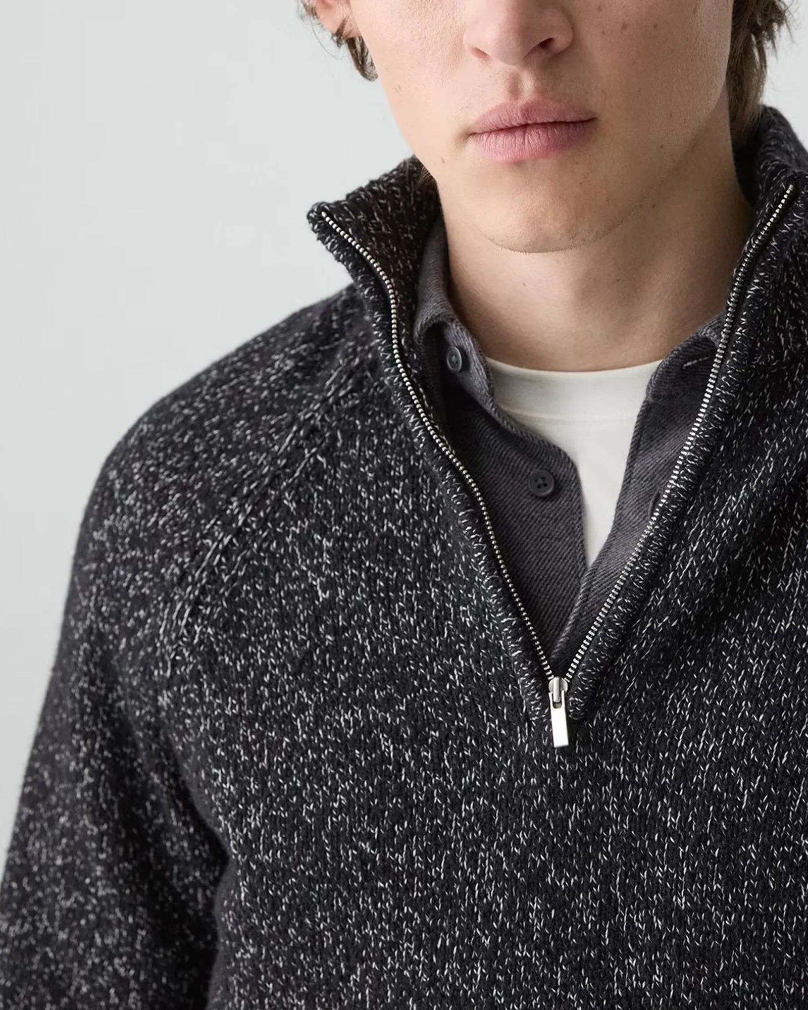 Long Sleeve Zipper Sweater sold by TNT Fashion product image thumbnail 5