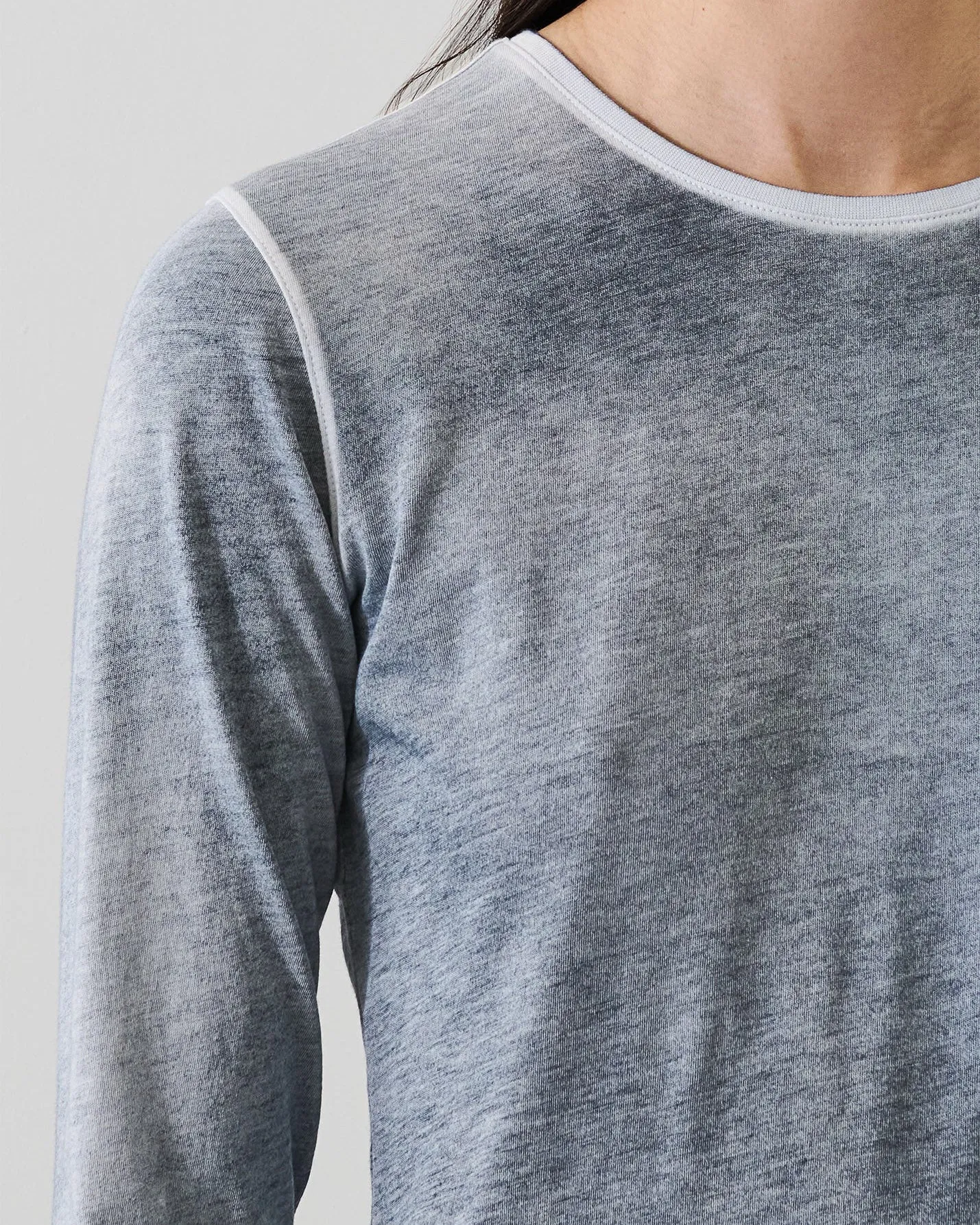 Long Sleeve Reverse Spray Crewneck sold by TNT Fashion product image thumbnail 3