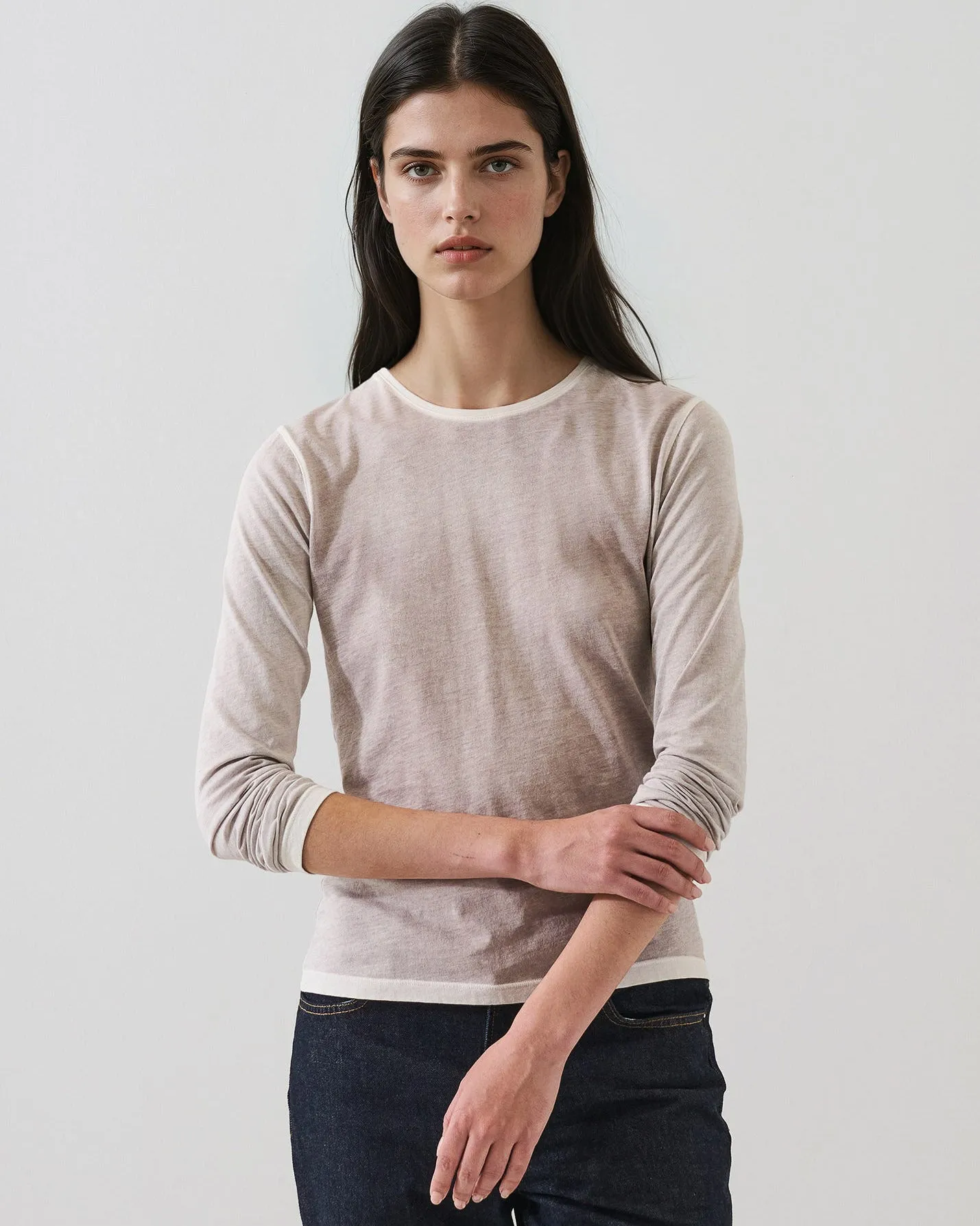 Long Sleeve Reverse Spray Crewneck sold by TNT Fashion product image thumbnail 2