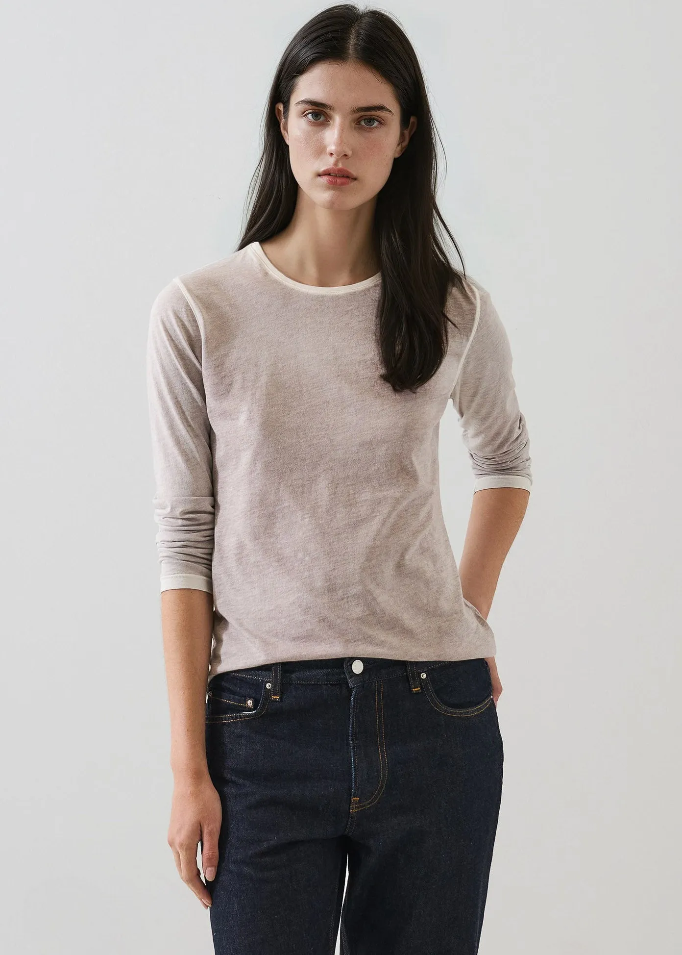 Long Sleeve Reverse Spray Crewneck sold by TNT Fashion product image thumbnail 3