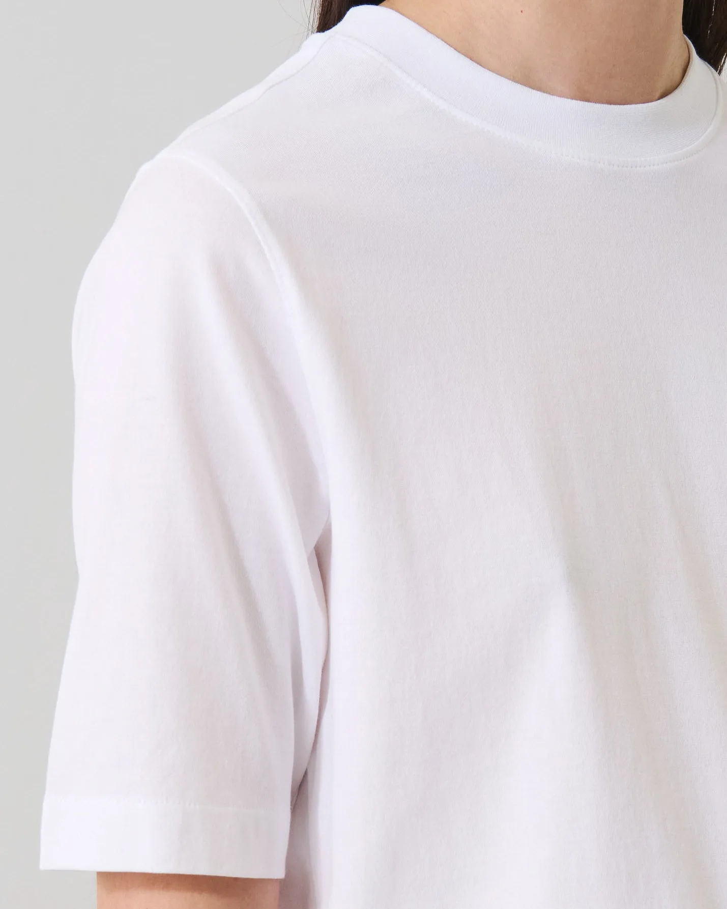 Short Sleeve Mercerized Relaxed Tee sold by TNT Fashion product image thumbnail 4