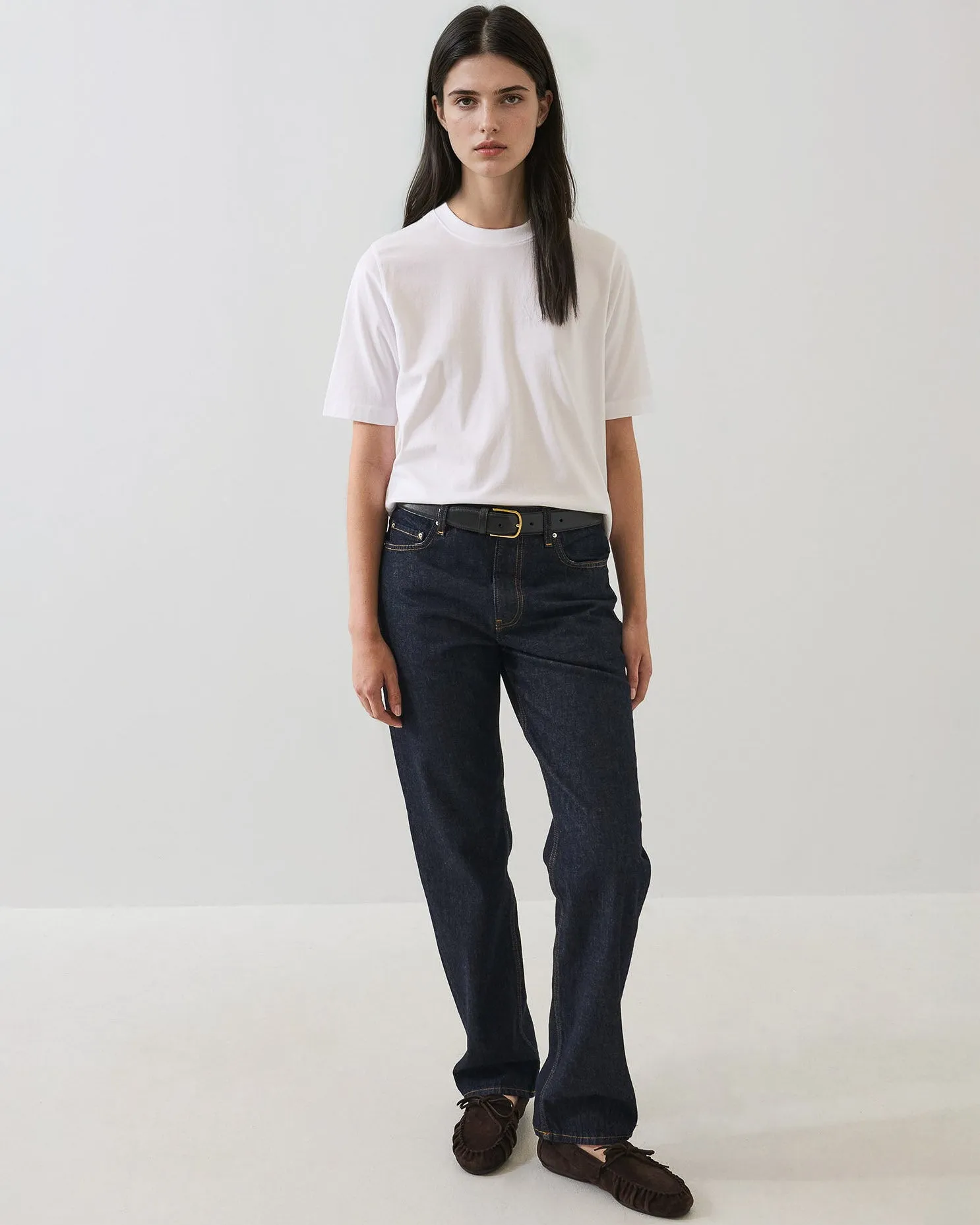 Short Sleeve Mercerized Relaxed Tee sold by TNT Fashion product image thumbnail 2