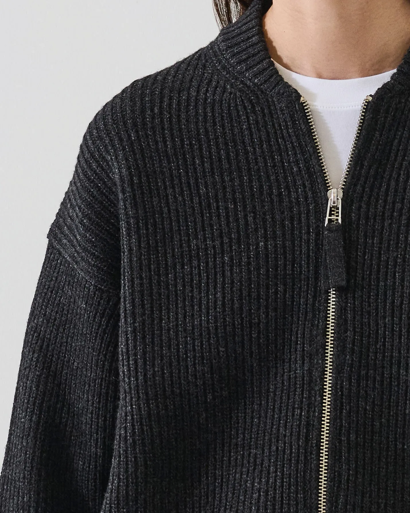 Merino Zip Bomber sold by TNT Fashion product image thumbnail 3