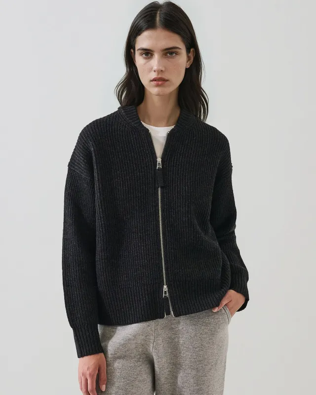 Merino Zip Bomber sold by TNT Fashion