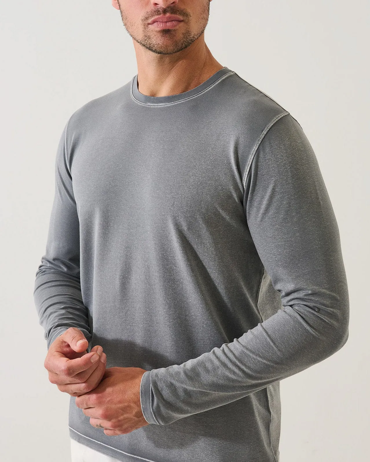 Long Vintage Crew Sweater sold by TNT Fashion product image thumbnail 3