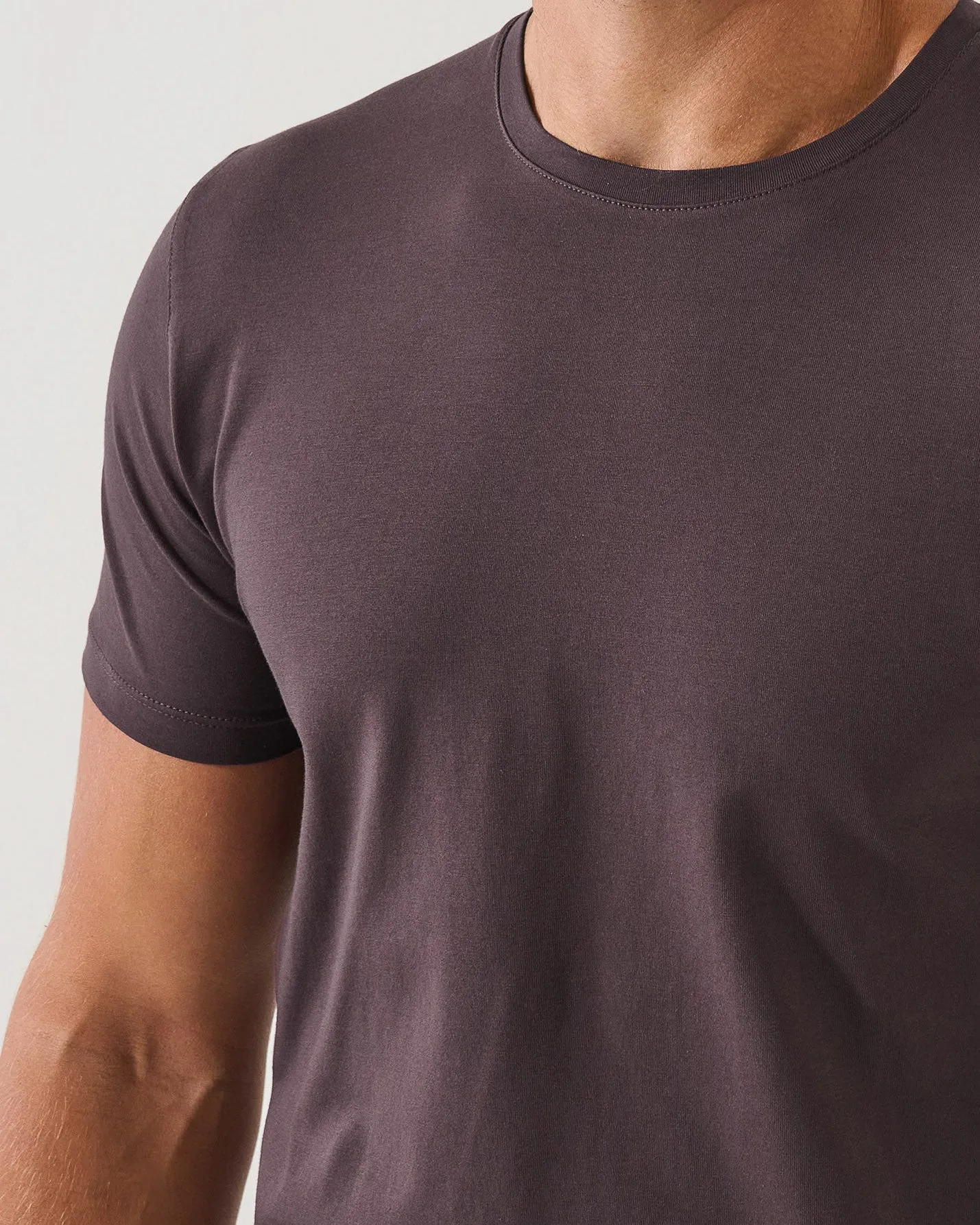 Short Sleeve Stretch Crew T-Shirt sold by TNT Fashion product image thumbnail 4