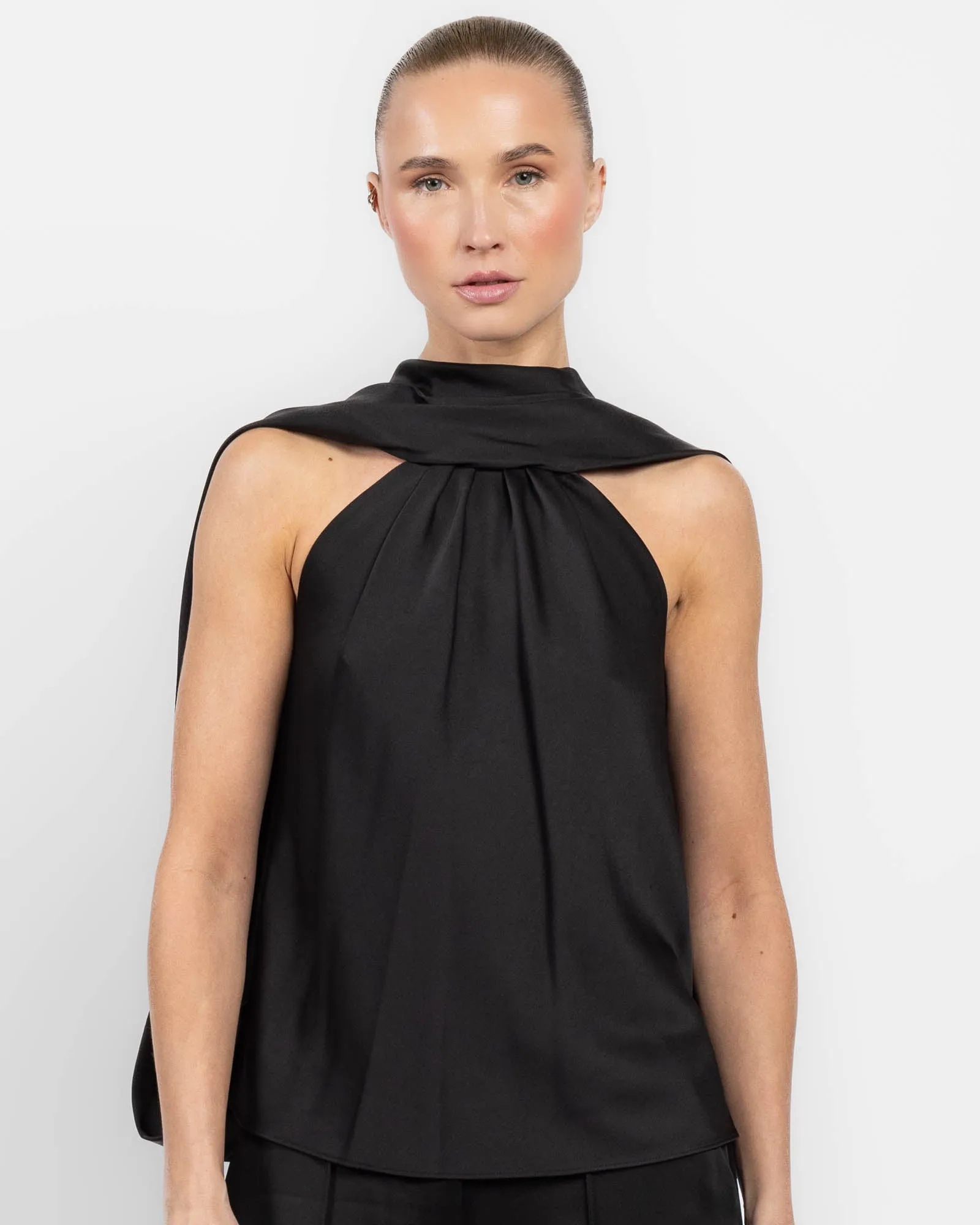 Scarlett Cape Blouse sold by TNT Fashion