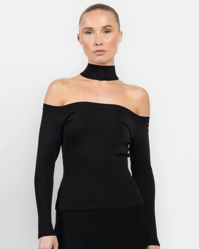 Lila Cold Shoulder Top sold by TNT Fashion