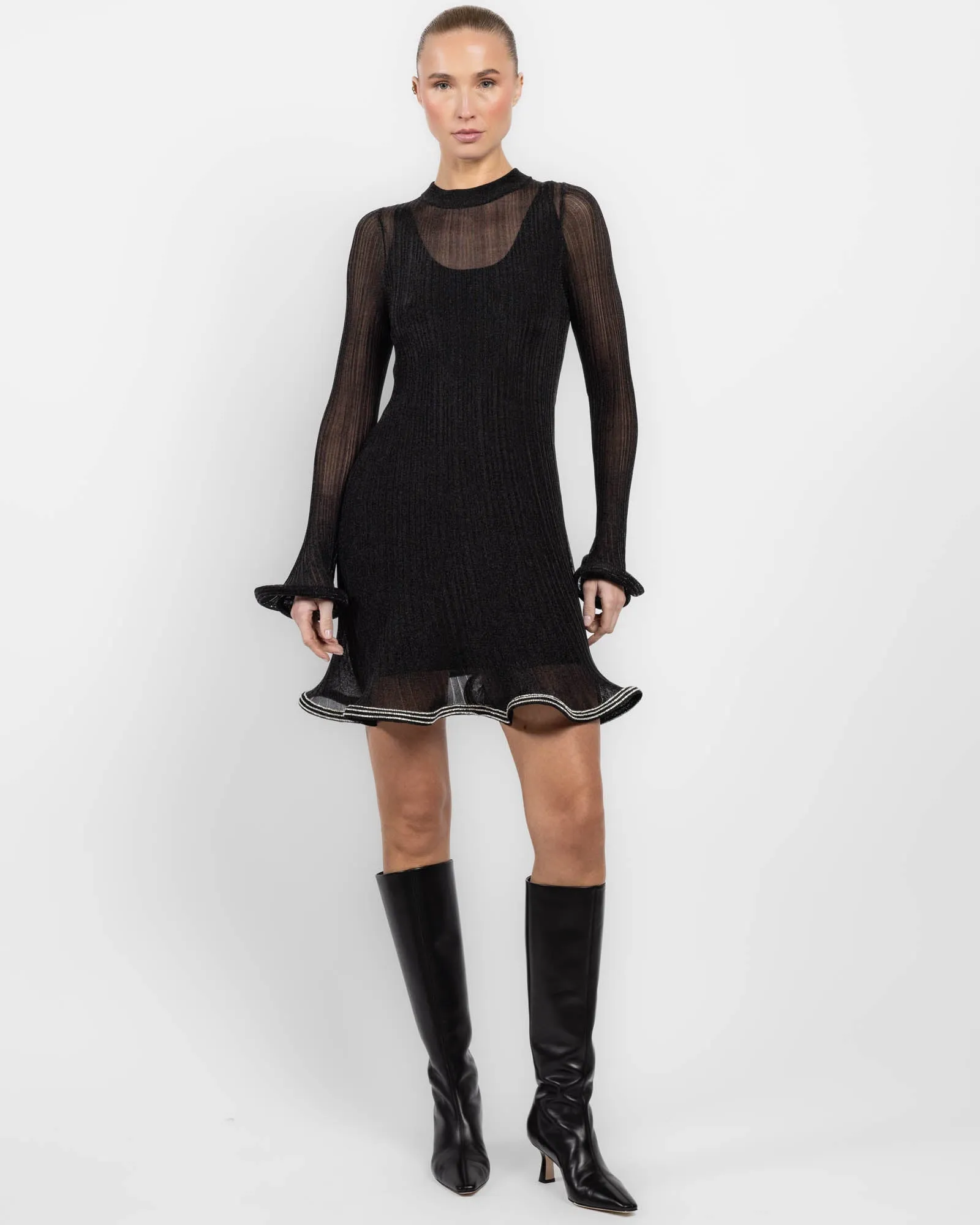 Zelda Long Sleeve Mini Dress sold by TNT Fashion product image thumbnail 3