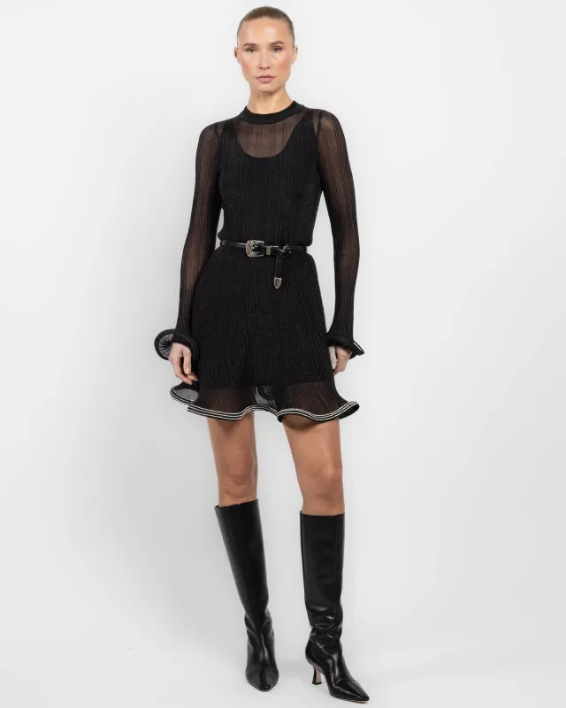 Zelda Long Sleeve Mini Dress sold by TNT Fashion