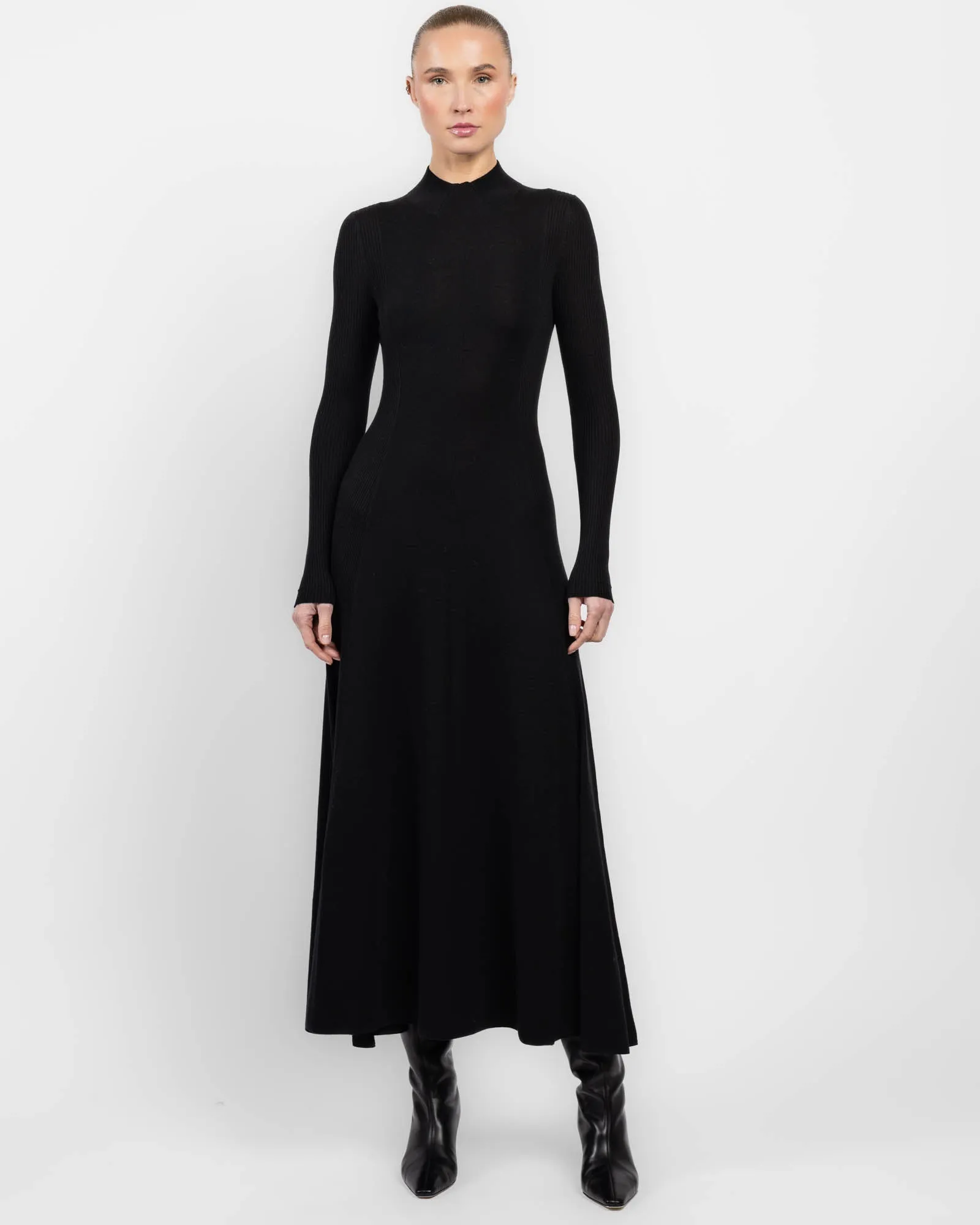 Rib Godet Dress sold by TNT Fashion product image thumbnail 3
