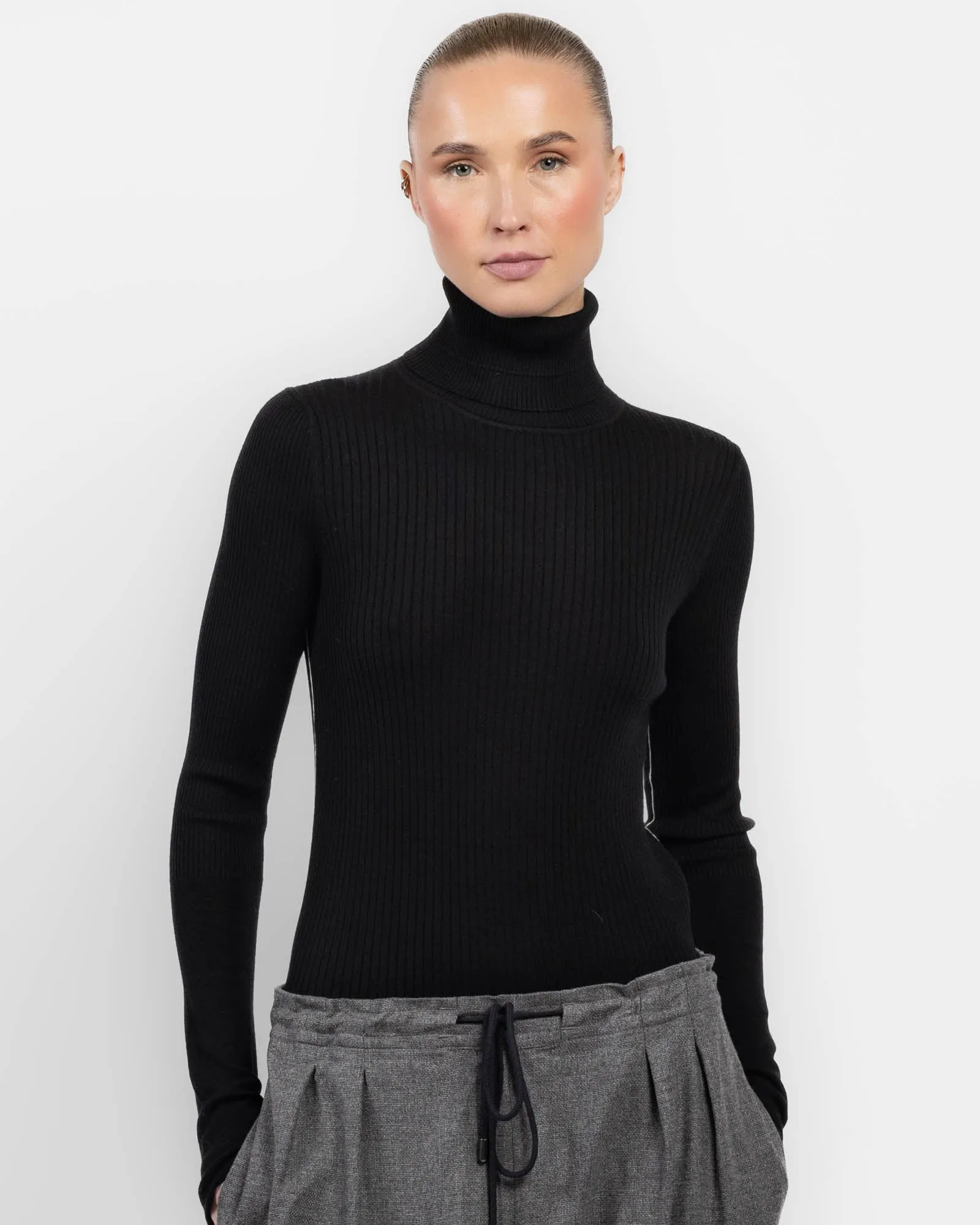 Ribbed Turtleneck sold by TNT Fashion