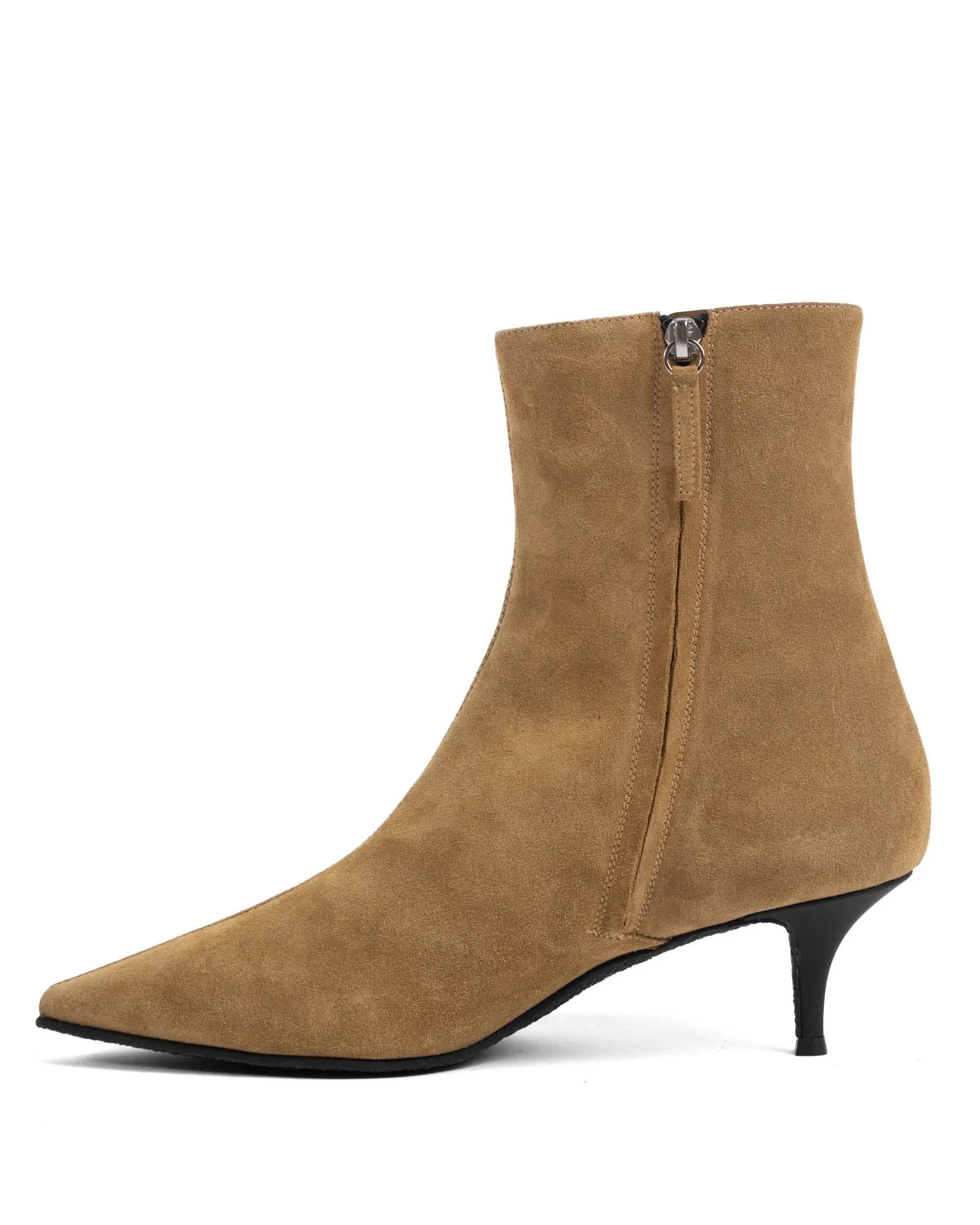 Heeled Velvet Ankle Boots sold by TNT Fashion product image thumbnail 4