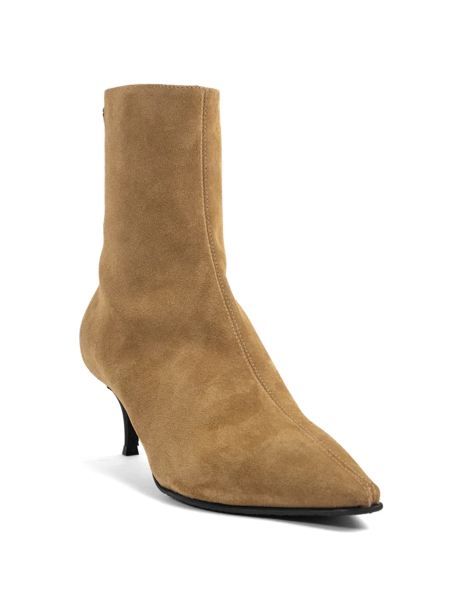 Heeled Velvet Ankle Boots sold by TNT Fashion product image thumbnail 2