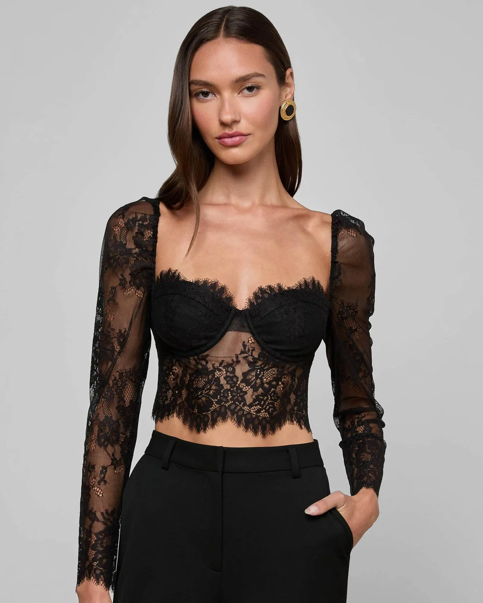 Puff Bustier Top sold by TNT Fashion