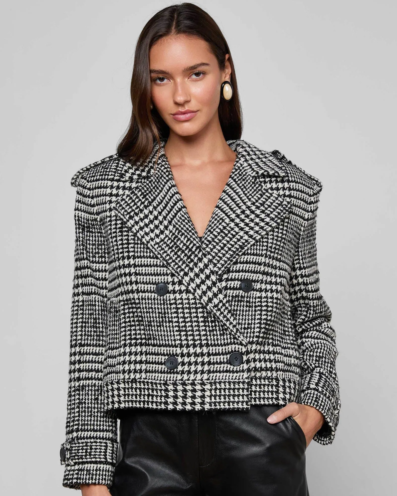 Xoey Cropped Trench sold by TNT Fashion