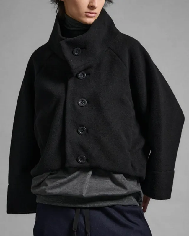 Milan Stand Collar Coat sold by TNT Fashion