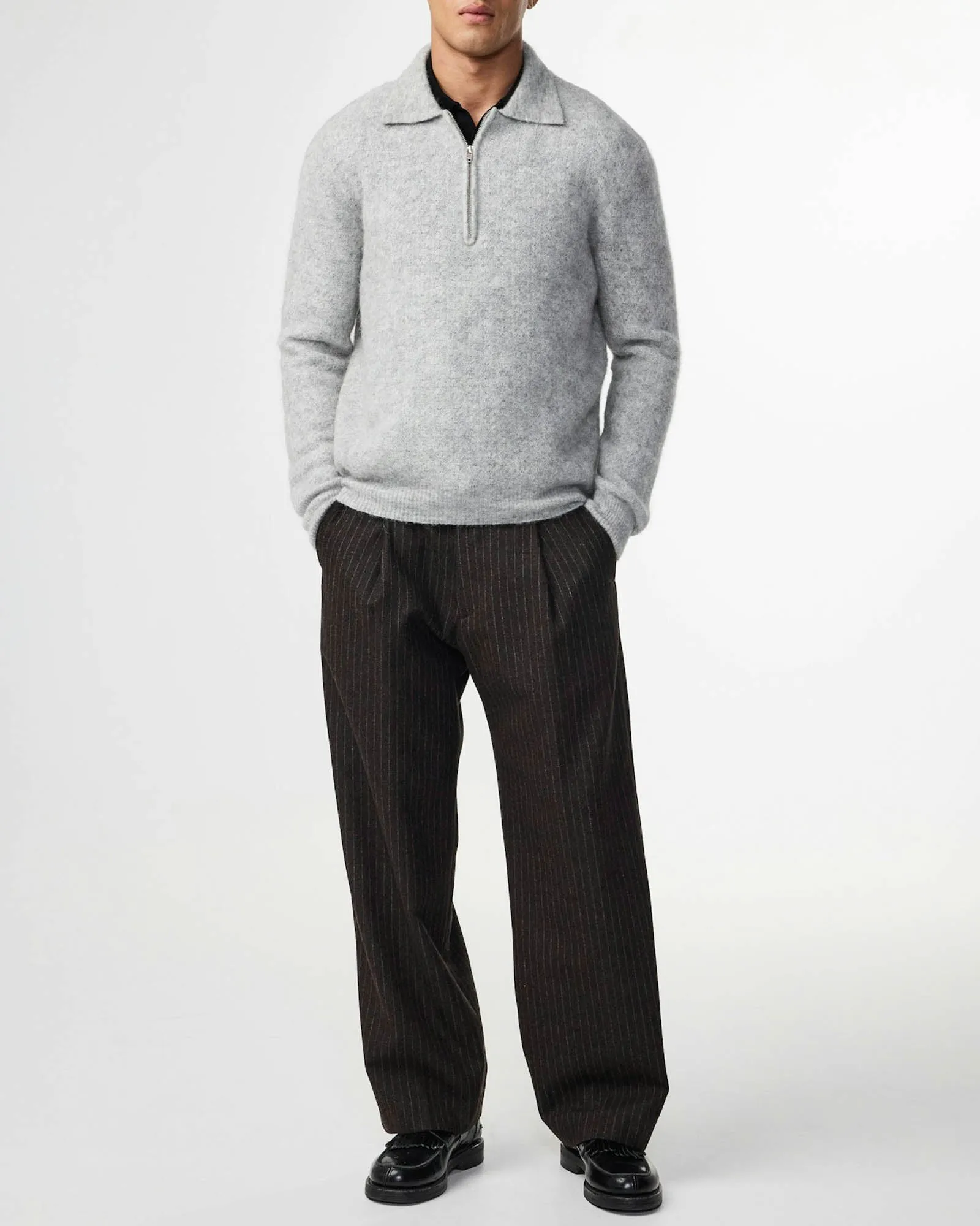 Alfie Zip Polo Shirt sold by TNT Fashion product image thumbnail 2