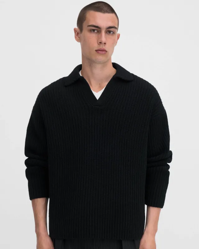 Chunky Rib Polo sold by TNT Fashion