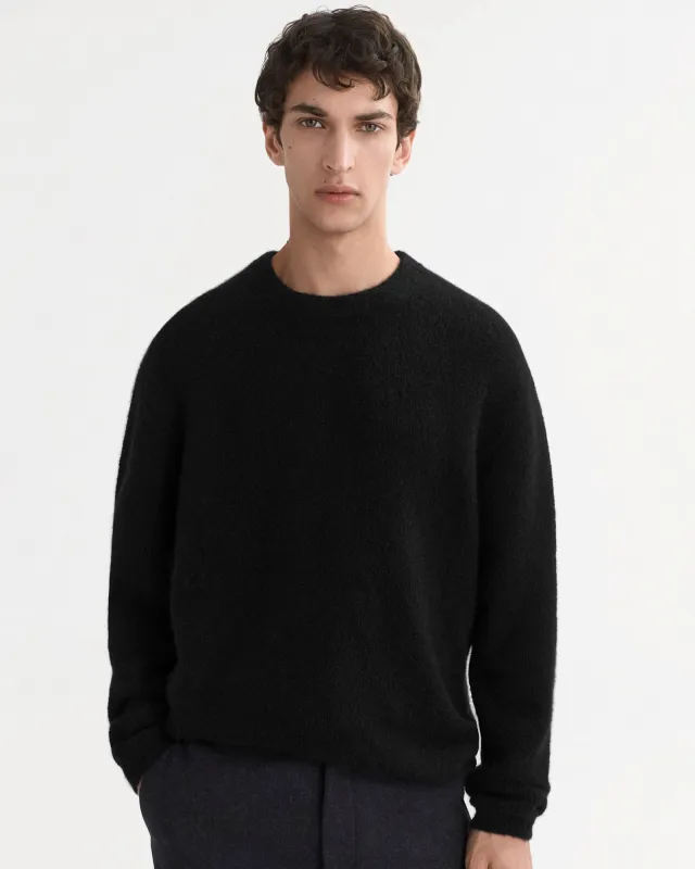 Boucle Crew Neck Sweater sold by TNT Fashion
