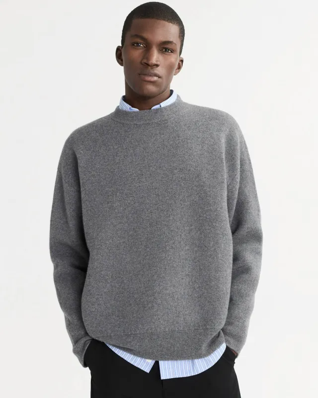 Double Faced Crew Neck Sweater sold by TNT Fashion