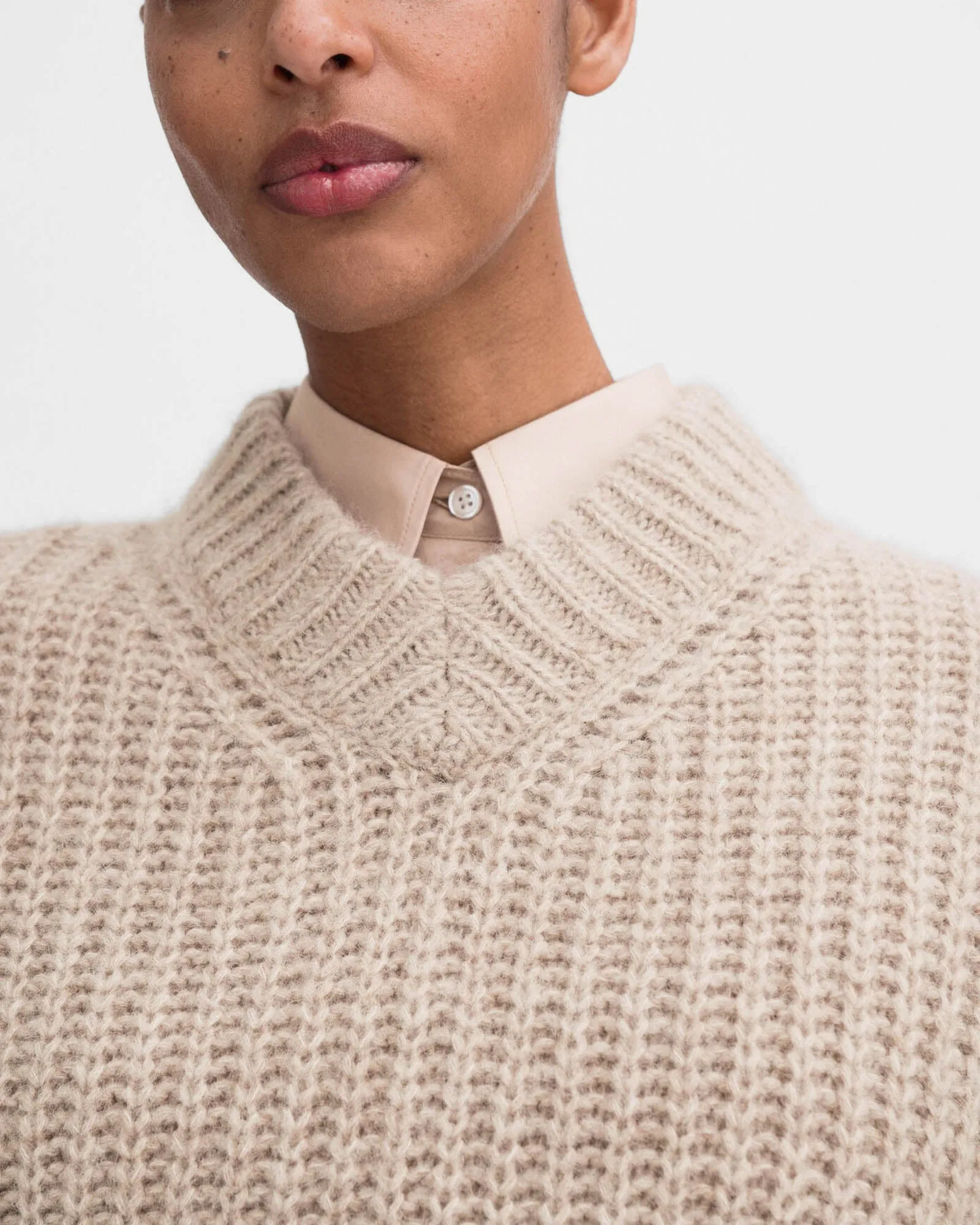 Alpaca V-Neck Sweater sold by TNT Fashion product image thumbnail 4