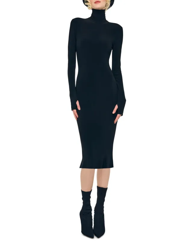 Long Sleeve Turtleneck Dress sold by TNT Fashion