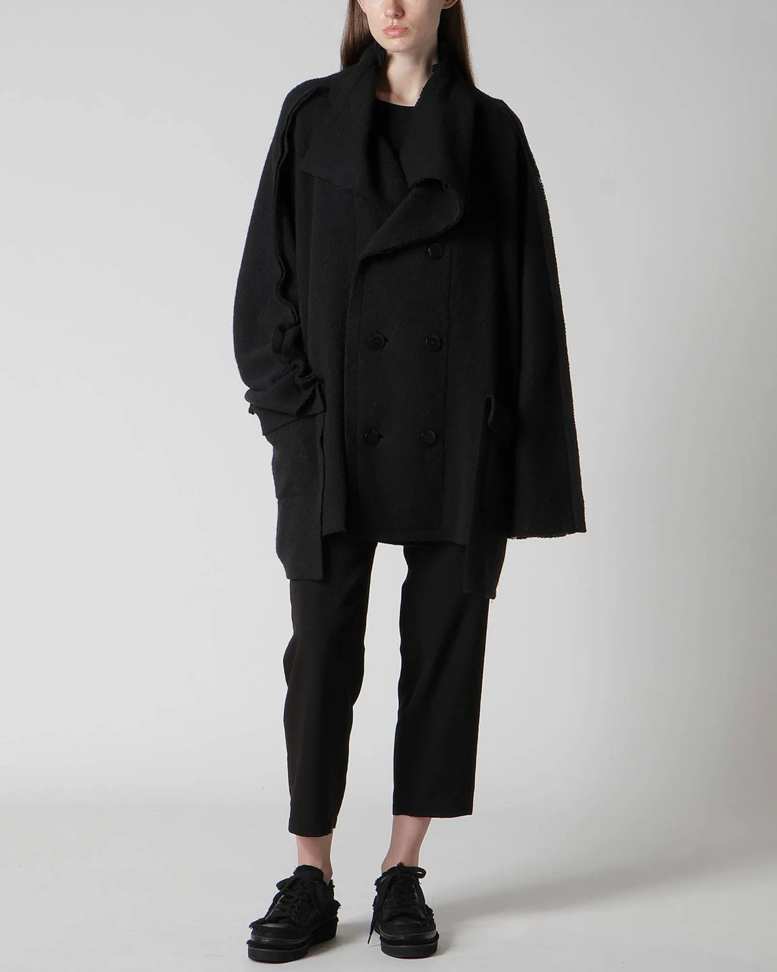 Seam Detail Peacoat sold by TNT Fashion product image thumbnail 2