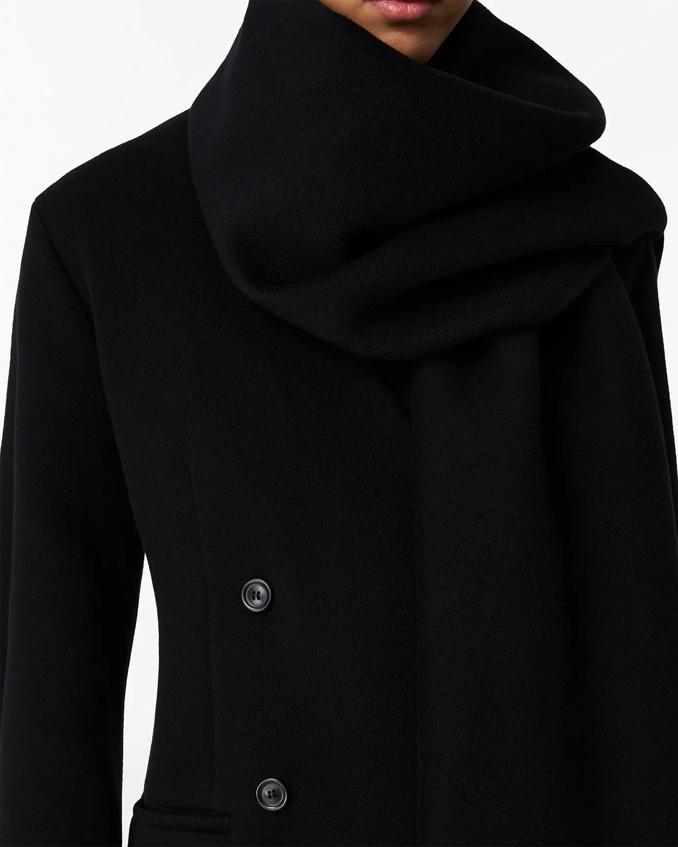 Short Scarf Coat sold by TNT Fashion product image thumbnail 4