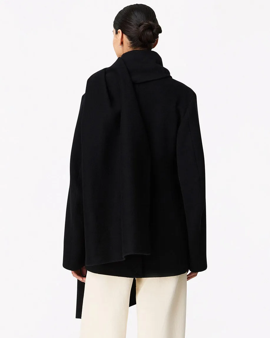 Short Scarf Coat sold by TNT Fashion product image thumbnail 3