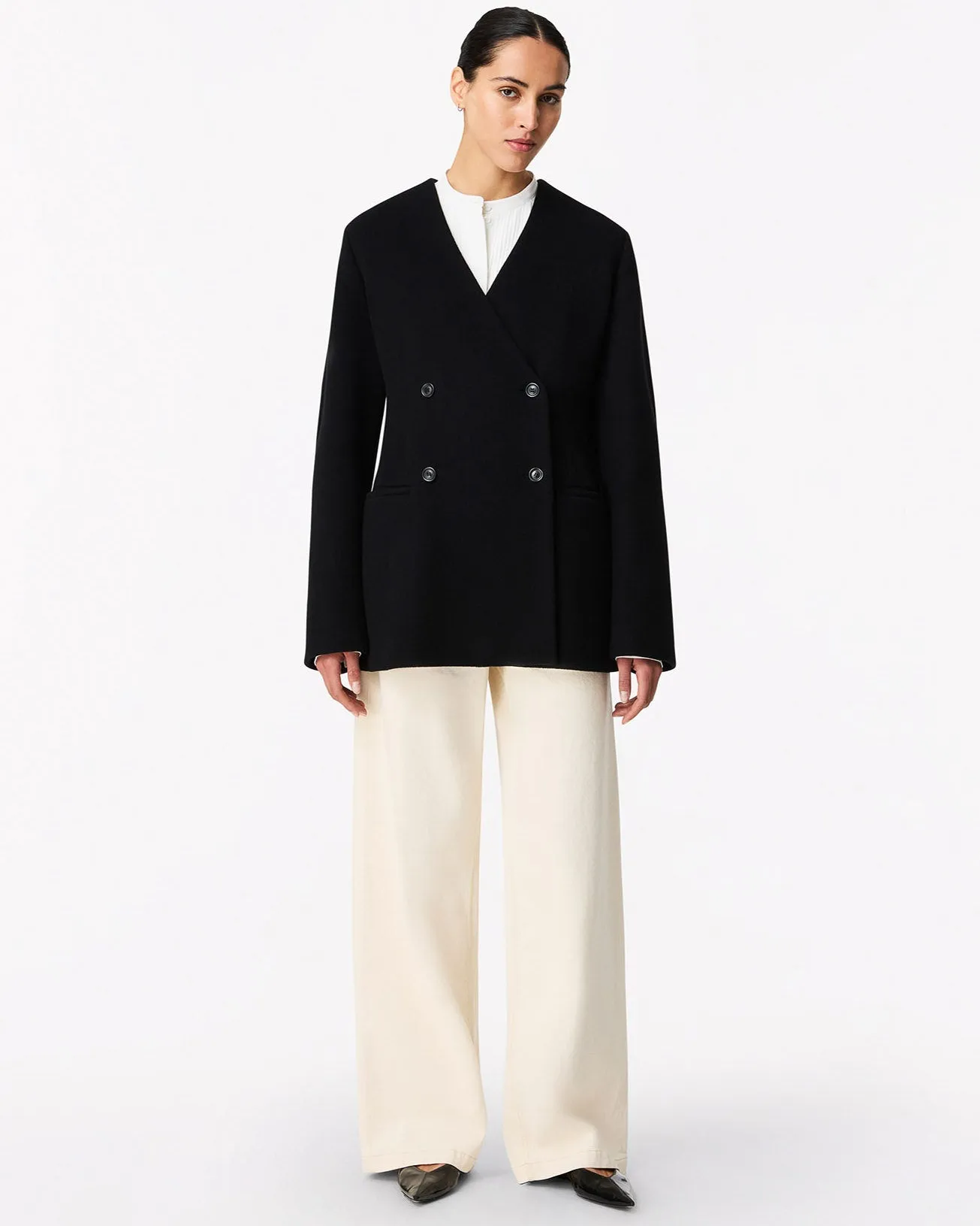 Short Scarf Coat sold by TNT Fashion product image thumbnail 2