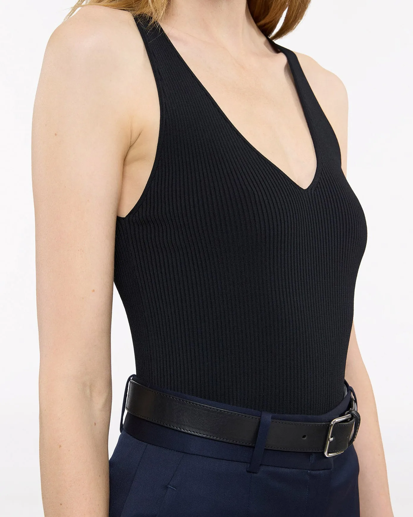 V-Neck Knit Tank sold by TNT Fashion product image thumbnail 5
