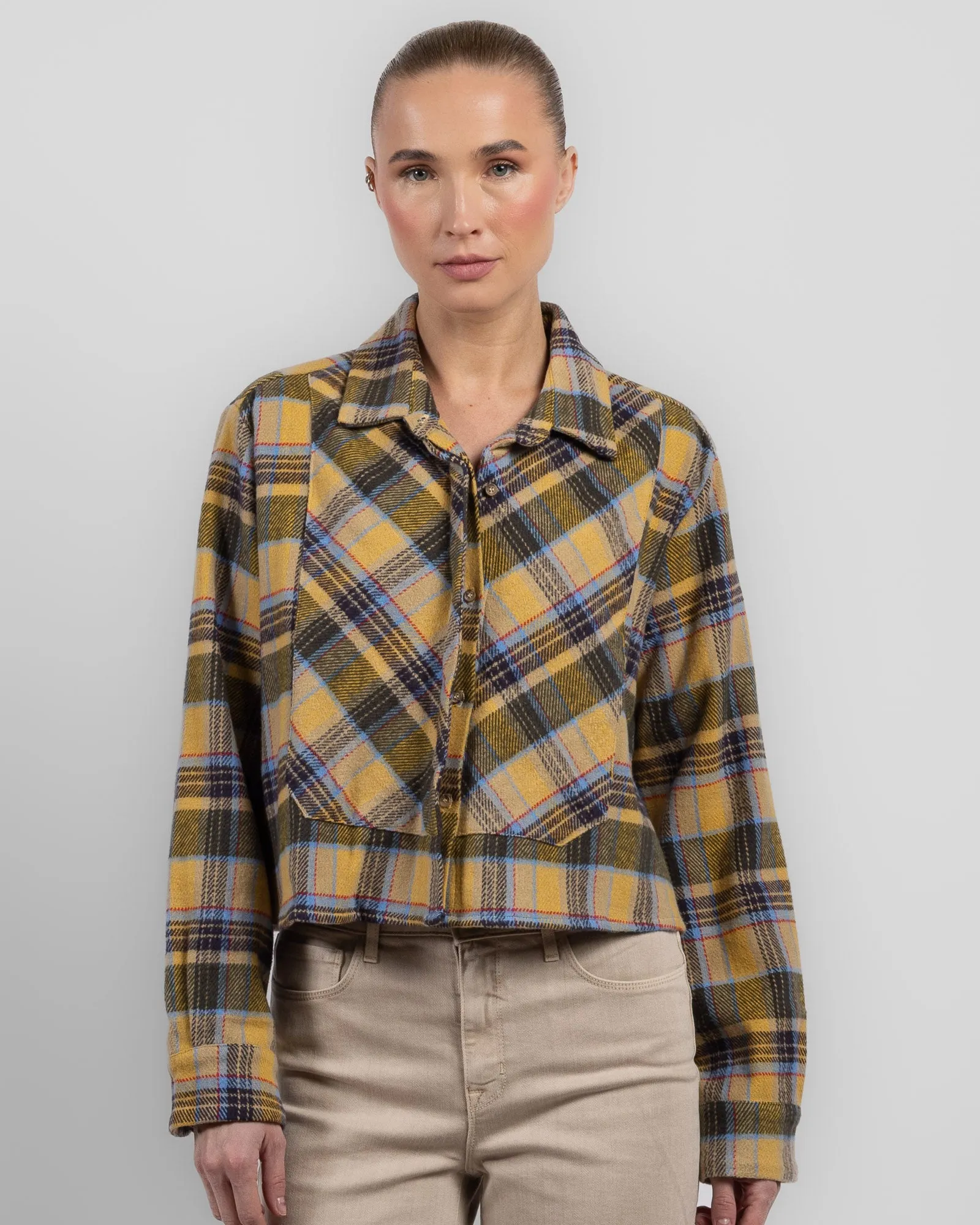 Bib Flannel Shirt sold by TNT Fashion