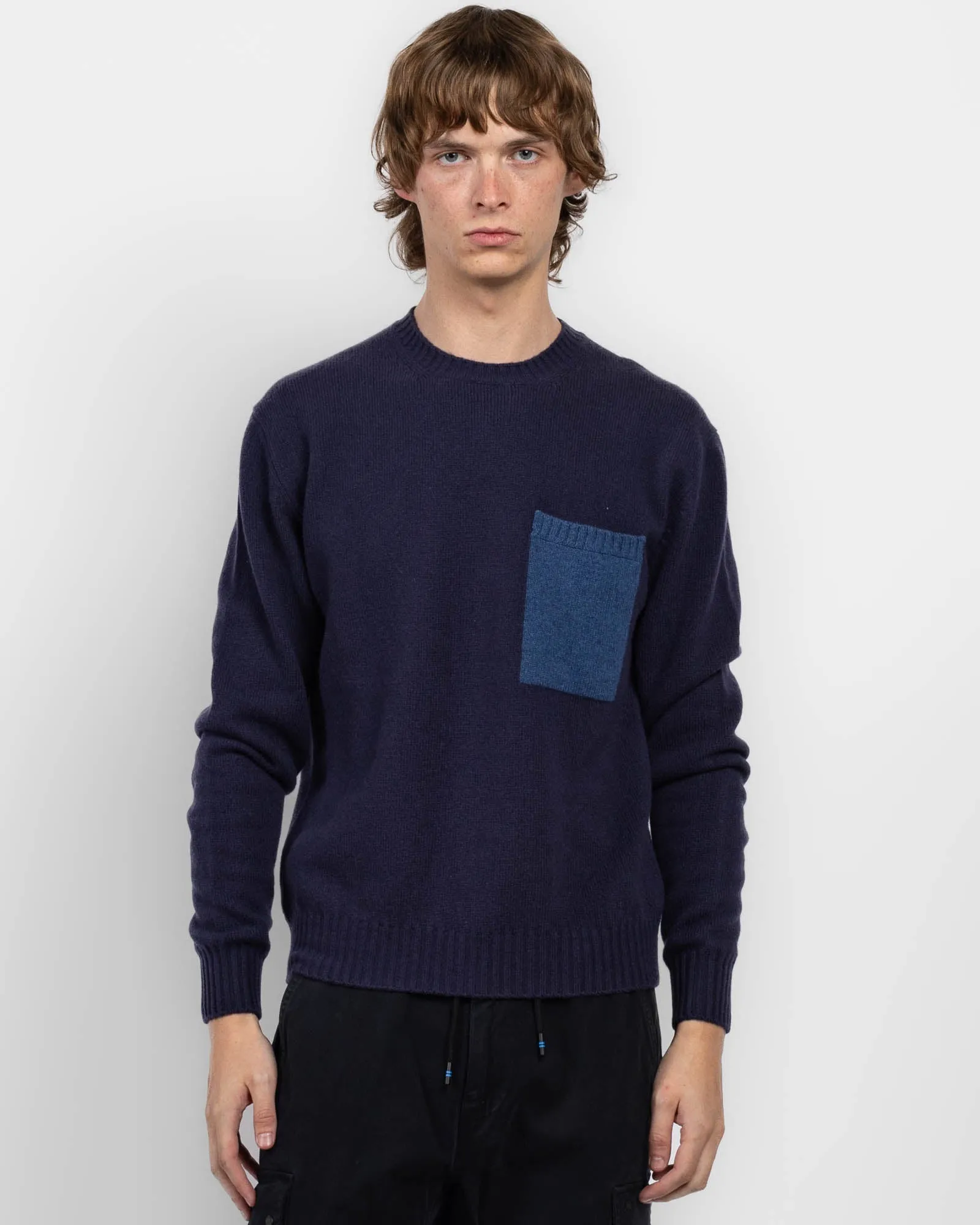 Pocket Crewneck Sweater sold by TNT Fashion