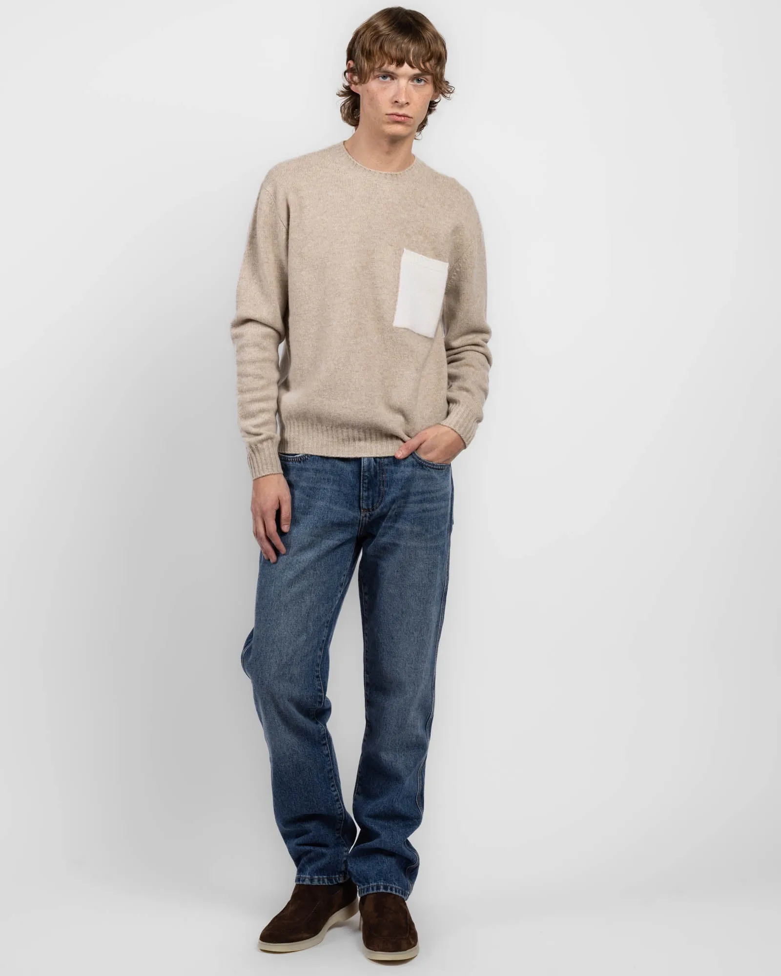 Pocket Crewneck Sweater sold by TNT Fashion product image thumbnail 2