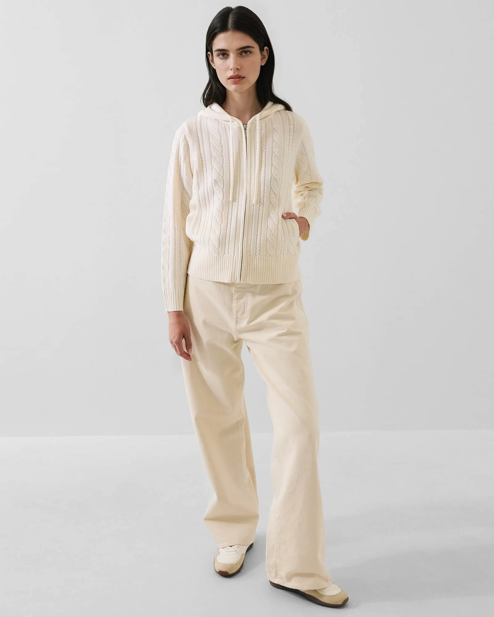 Merino Zip Hoodie sold by TNT Fashion product image thumbnail 2