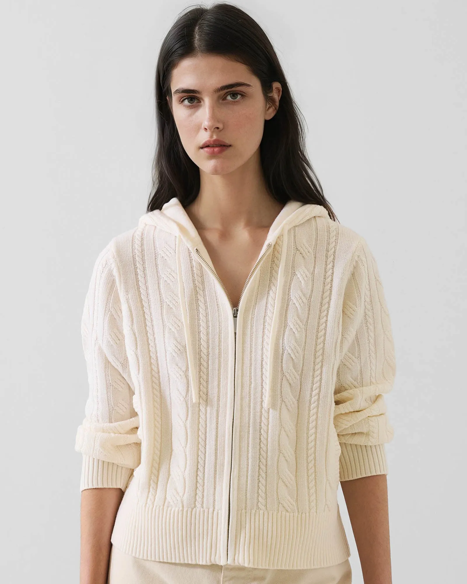 Merino Zip Hoodie sold by TNT Fashion