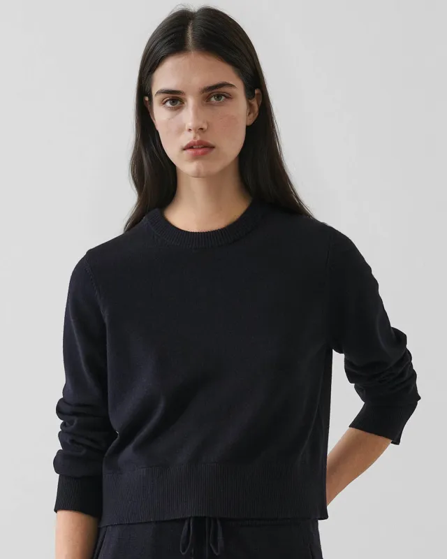 12 Gauge Crop Crewneck sold by TNT Fashion