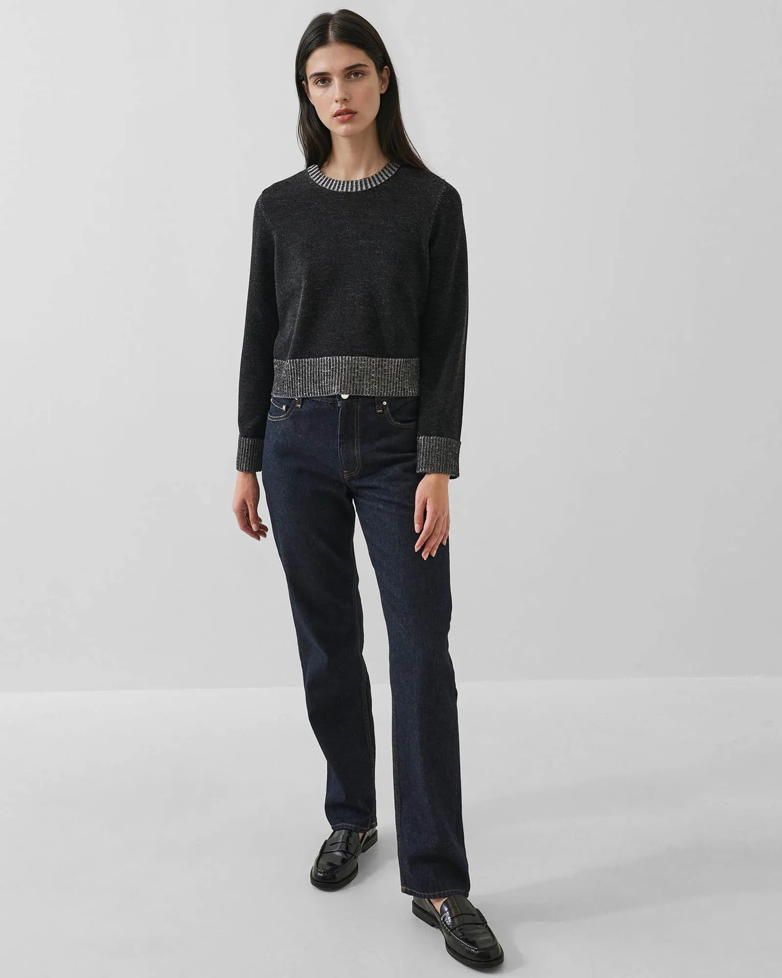 Plaited Crop Sweater sold by TNT Fashion product image thumbnail 2