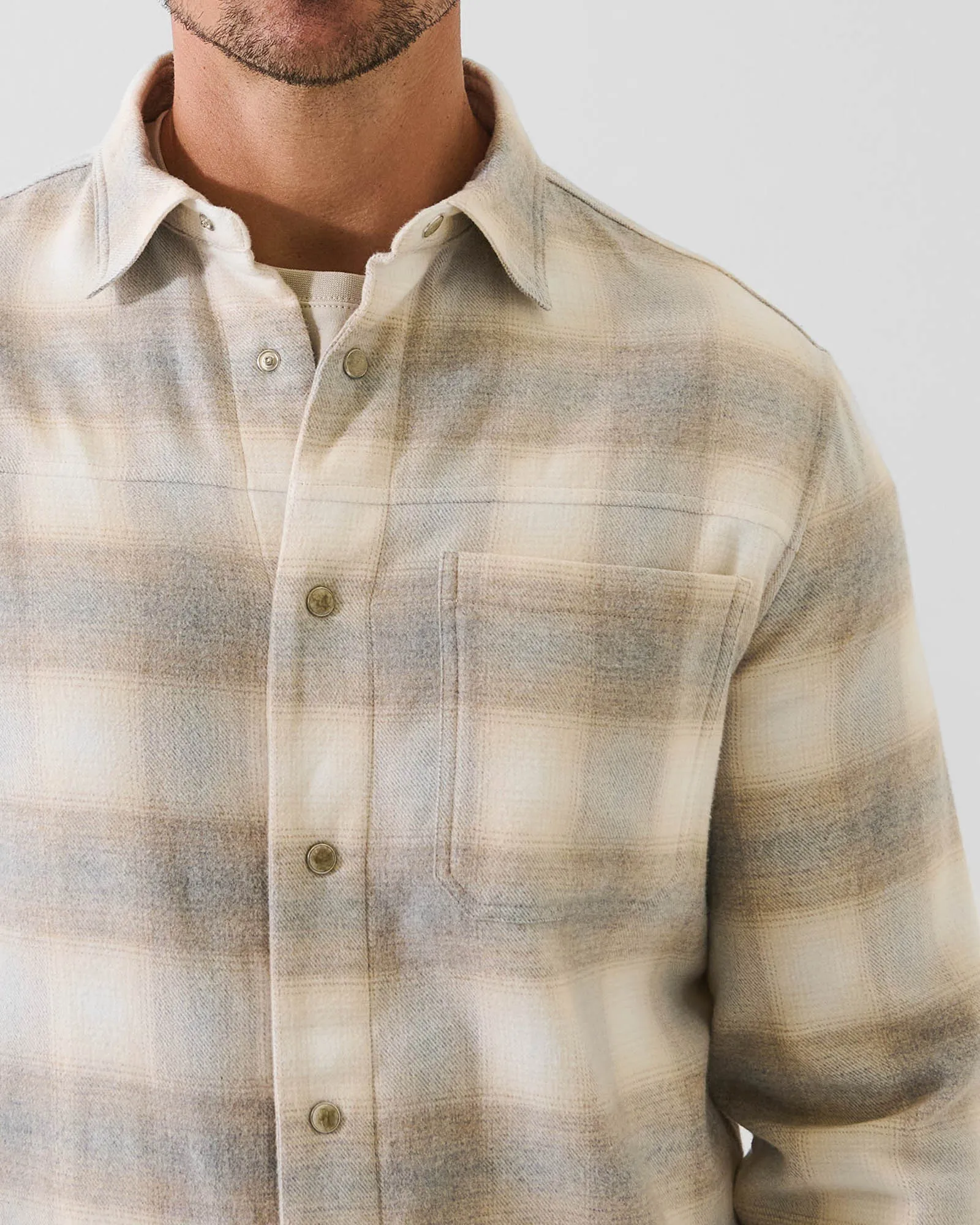 Flannel Plaid Overshirt sold by TNT Fashion product image thumbnail 3