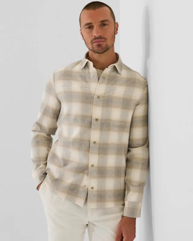 Flannel Plaid Overshirt sold by TNT Fashion