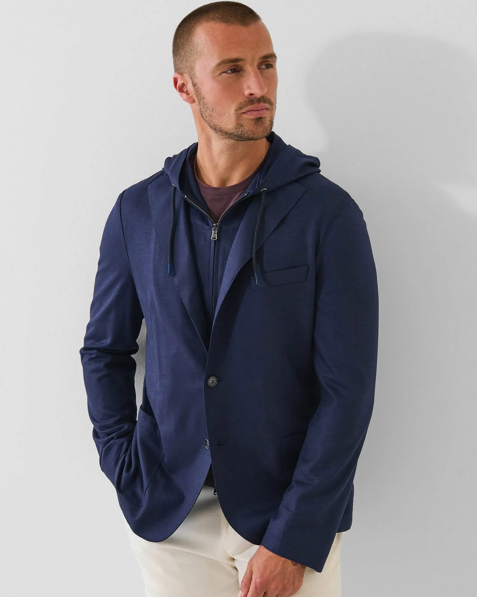 Wool Hooded Jacket sold by TNT Fashion product image thumbnail 2