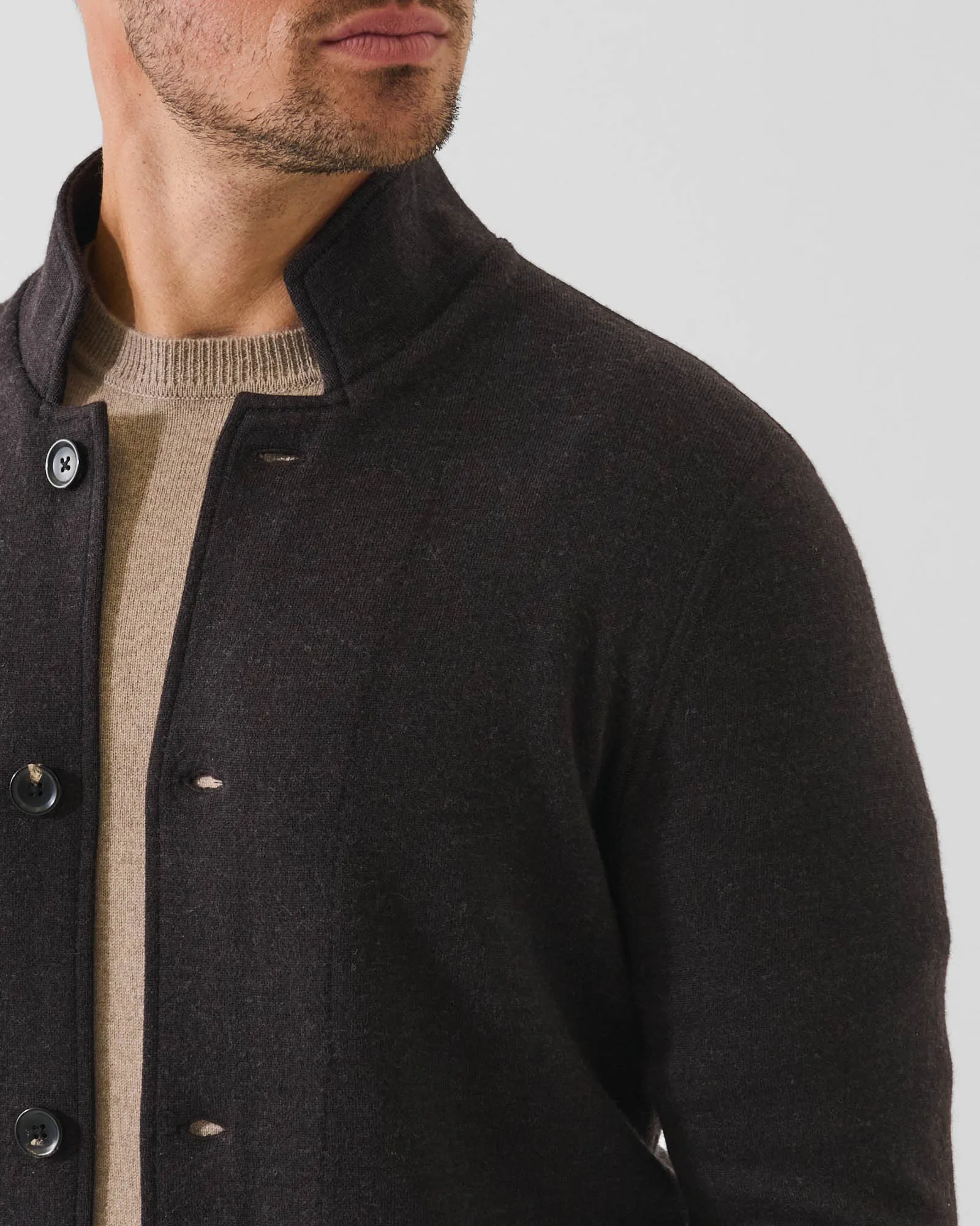 14 Double Face Button Front Jacket sold by TNT Fashion product image thumbnail 3