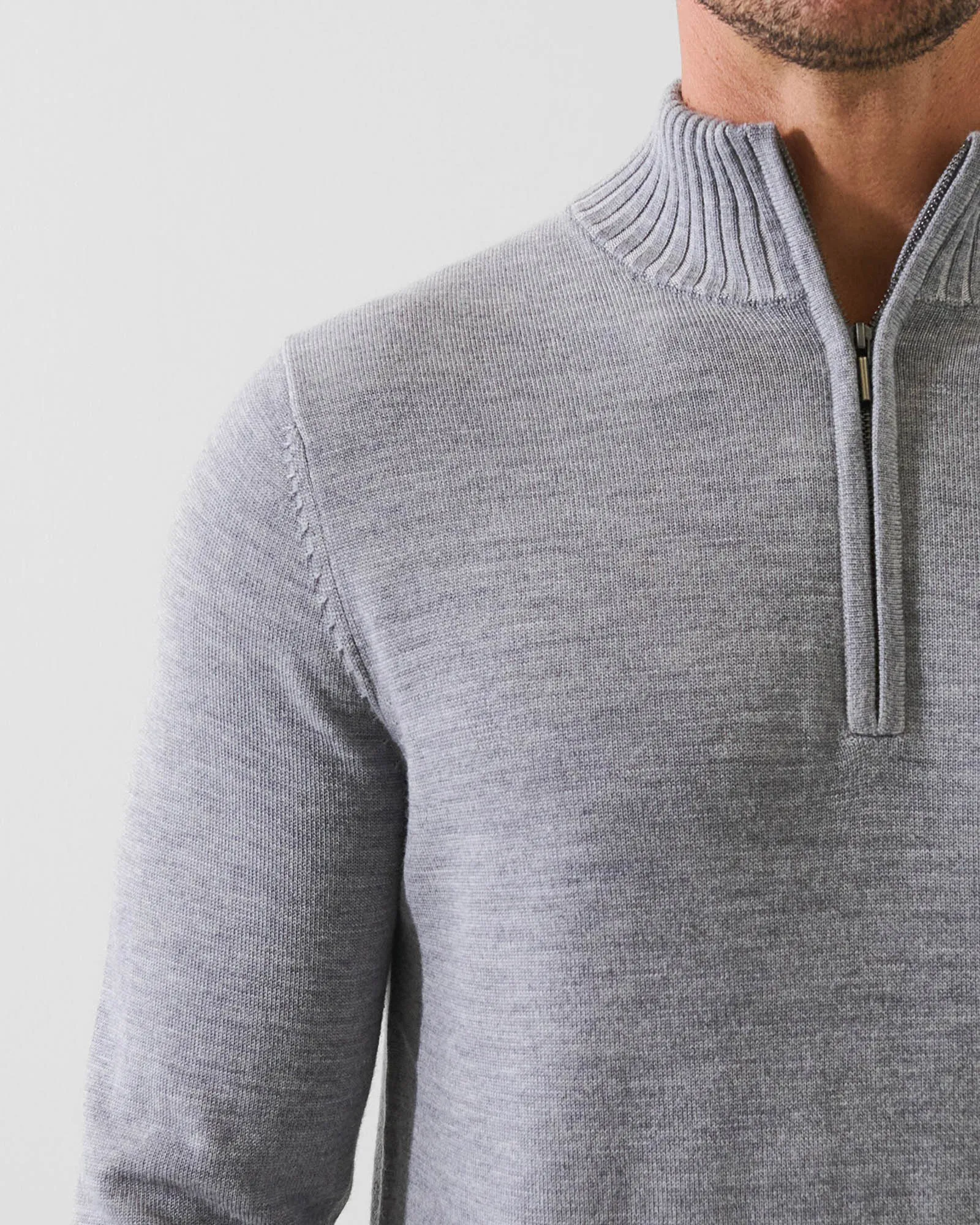 Plait Quarter Zip Mock sold by TNT Fashion product image thumbnail 3