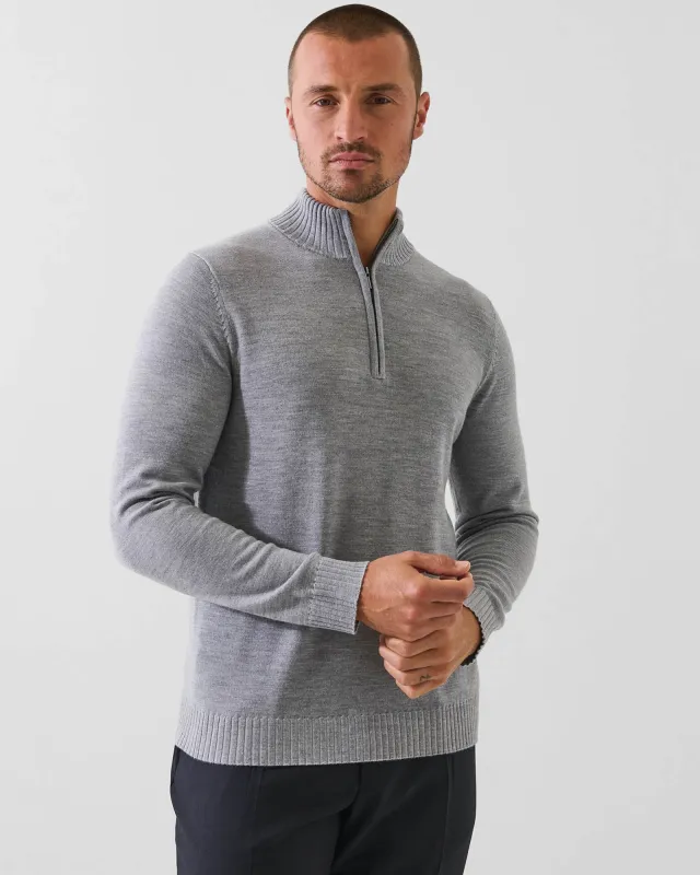 Plait Quarter Zip Mock sold by TNT Fashion