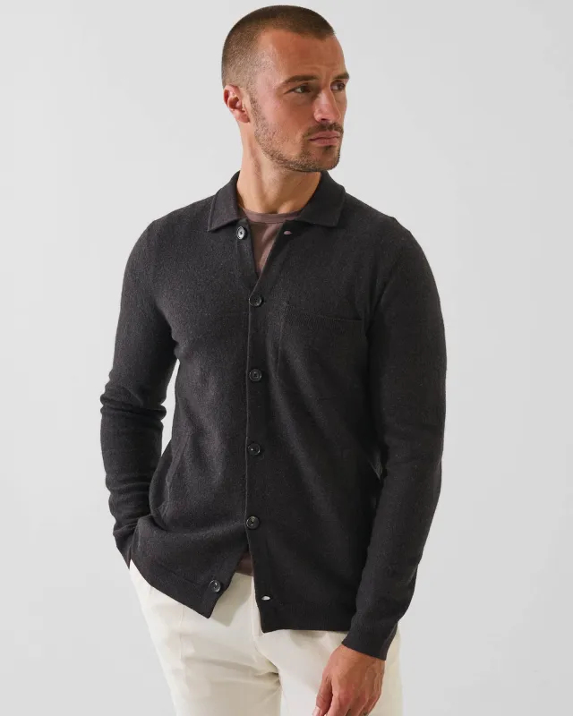 Boiled Wool Button Jacket sold by TNT Fashion