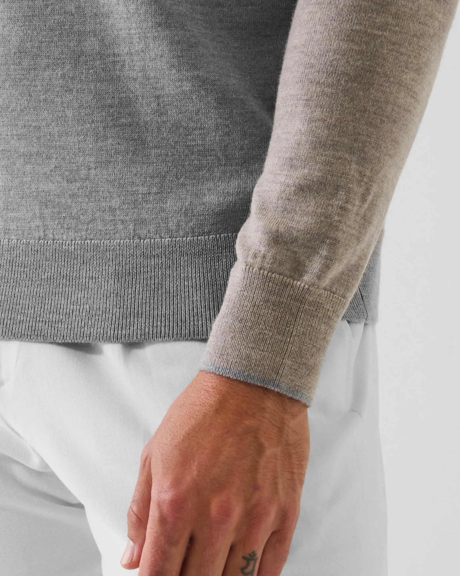 12 Gauge Extra Fine Wool Crewneck sold by TNT Fashion product image thumbnail 3