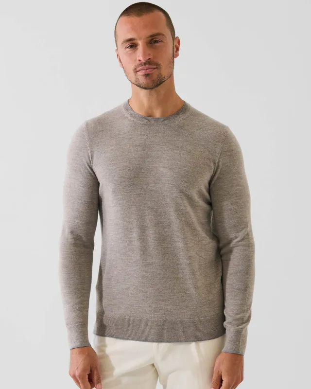 12 Gauge Extra Fine Wool Crewneck sold by TNT Fashion